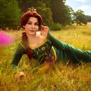 Shrek and Fiona wallpaper