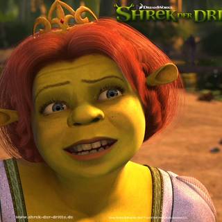 Shrek and Fiona wallpaper