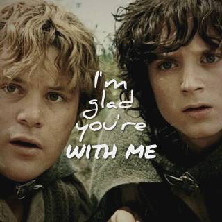 Frodo and Sam wallpaper