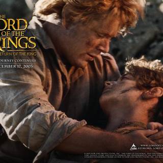 Frodo and Sam wallpaper