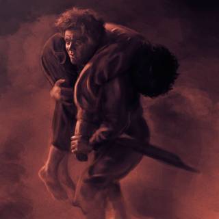 Frodo and Sam wallpaper