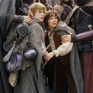 Frodo and Sam wallpaper