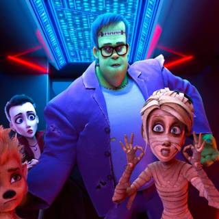 Monster Family wallpaper