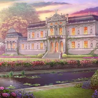 Anime palace wallpaper