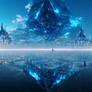 Anime palace wallpaper