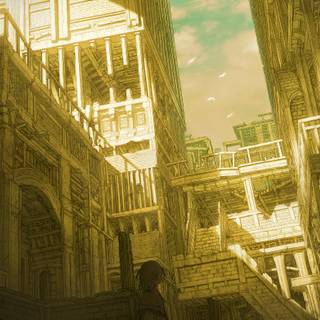 Anime palace wallpaper