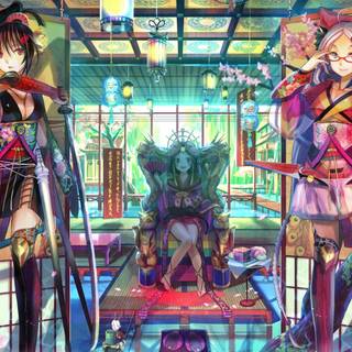 Anime palace wallpaper