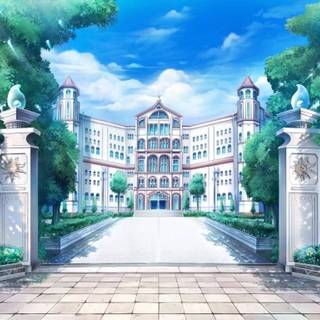 Anime palace wallpaper