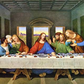 Jesus Last Supper wallpaper