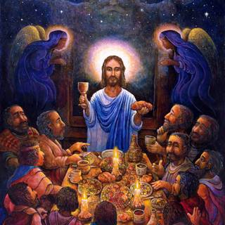 Jesus Last Supper wallpaper