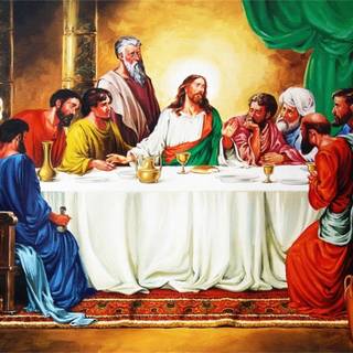 Jesus Last Supper wallpaper