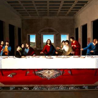 Jesus Last Supper wallpaper