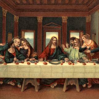 Jesus Last Supper wallpaper