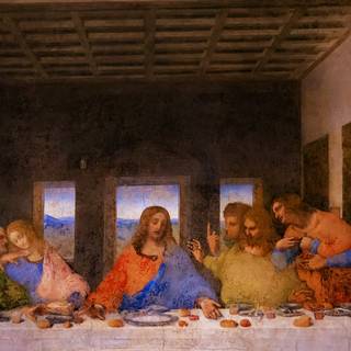 Jesus Last Supper wallpaper