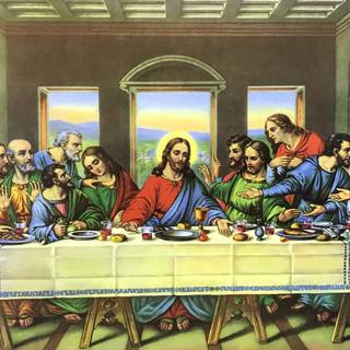 Jesus Last Supper wallpaper