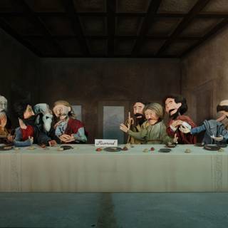 Jesus Last Supper wallpaper