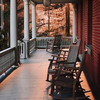 Rocking chair wallpaper