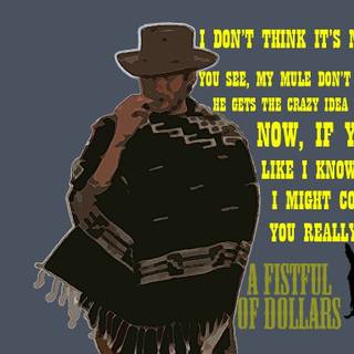 Man With No Name wallpaper