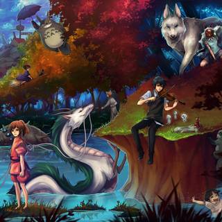 Ghibli movies wallpaper