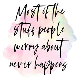 Anxiety quotes wallpaper