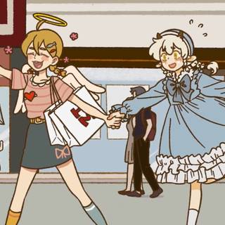 All Saints Street wallpaper