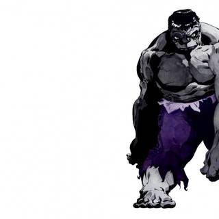 Hulk: Gray wallpaper