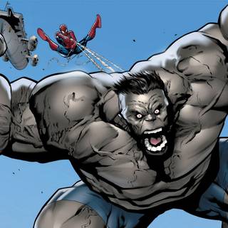 Hulk: Gray wallpaper