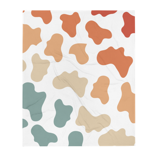 Rainbow cow print wallpaper