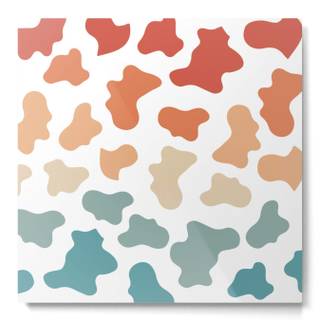 Rainbow cow print wallpaper