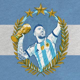 Leo Messi World Cup wallpaper