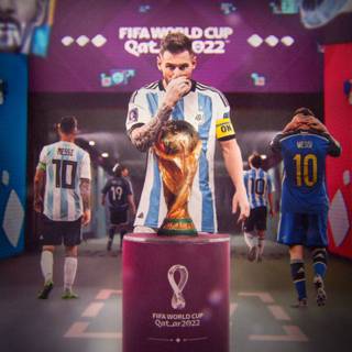 Leo Messi World Cup wallpaper
