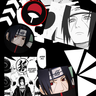 Itachi Uchiha manga wallpaper