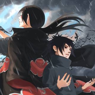 Itachi Uchiha manga wallpaper