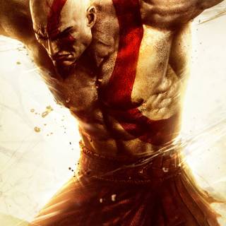 Kratos mobile wallpaper