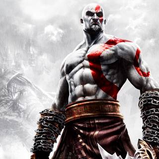 Kratos mobile wallpaper