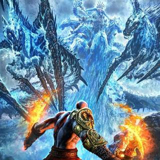 Kratos mobile wallpaper