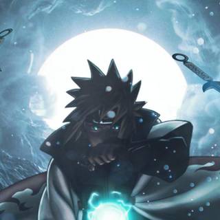 Minato vs Kurama wallpaper