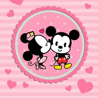 Mickey Mouse love wallpaper