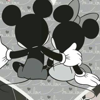 Mickey Mouse love wallpaper