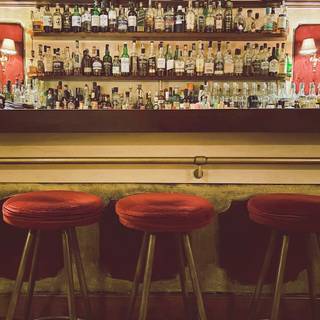 Bar counter wallpaper