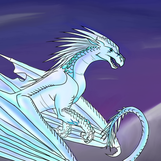 Wings of Fire IceWings wallpaper