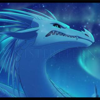 Wings of Fire IceWings wallpaper
