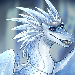 Wings of Fire IceWings wallpaper