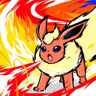 Pokémon Flareon wallpaper