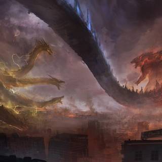 King Geedorah wallpaper