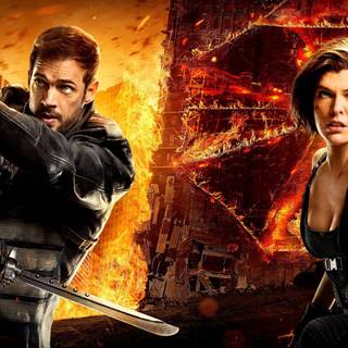 Action movie poster wallpaper