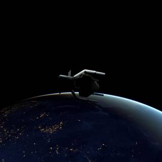 Space debris wallpaper