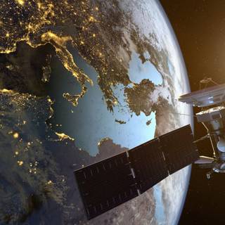 Space debris wallpaper