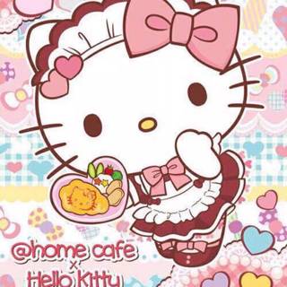 Hello Kitty Cafe wallpaper