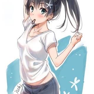 Saten Ruiko wallpaper